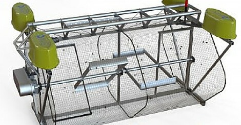 The PowerFrame by Saunders Energy, running on tidal and micro hydro power