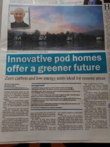 Koru Architects press coverage PassivPod media