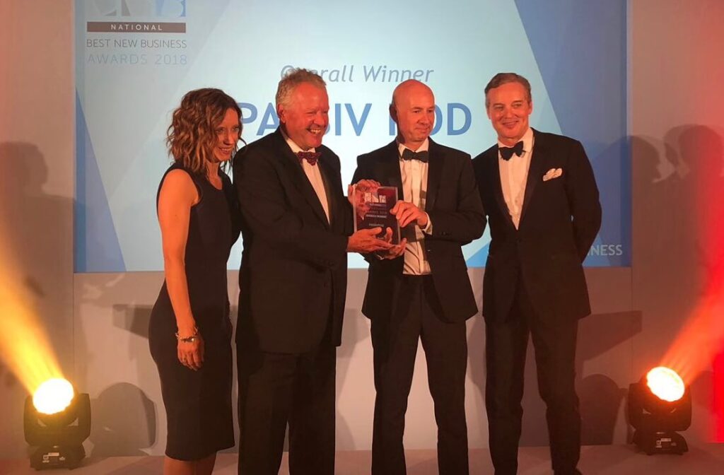 Construction Business of the Year, PassivPod, Koru Architects, National Best New Business Awards, 