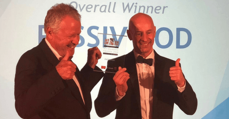 Construction Business of the Year, PassivPod, Koru Architects, National Best New Business Awards,